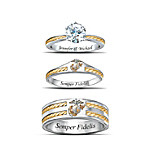 Buy USMC His & Hers Personalized Wedding Ring Set