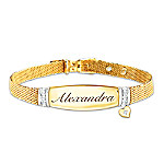 Buy Love For My Daughter Personalized Diamond Bracelet