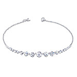 Buy Royal Cascade Sterling Silver Diamonesk Necklace