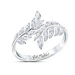 Buy Bob Mackie Glittering Goddess Women's Diamonesk Ring
