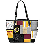 Buy For The Love Of The Game NFL Washington Redskins Patchwork Tote Bag