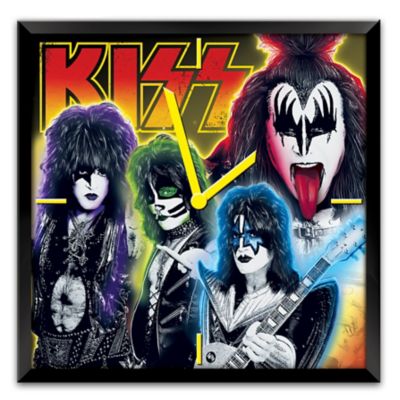 Buy KISS Time To Rock Musical Light Up Wall Clock