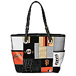 Buy San Francisco Giants MLB Patchwork Tote Bag With Team Logos