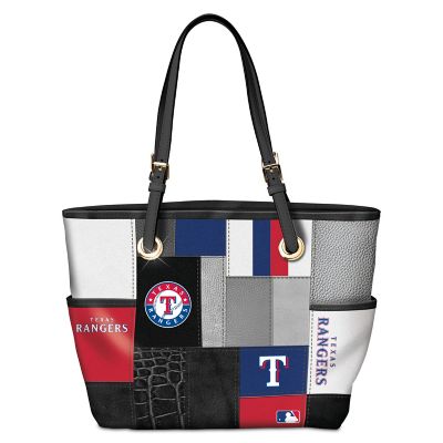 Buy Texas Rangers MLB Women's Patchwork Tote Bag