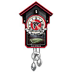 Buy Atlanta Falcons NFL Cuckoo Clock With Game Day Image