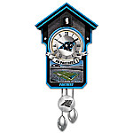 Buy Carolina Panthers NFL Cuckoo Clock With Game Day Image