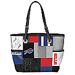 Buy For The Love Of The Game NFL Buffalo Bills Patchwork Tote Bag