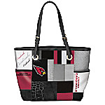 Buy For The Love Of The Game NFL Arizona Cardinals Patchwork Tote Bag