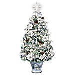 Buy Thomas Kinkade Winter Splendor Illuminated Tabletop Tree