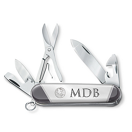 Dad, You Mean The World To Me Personalized Collector Multi-Tool Knife