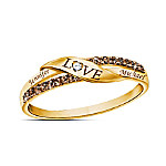 Buy Sweetest Love Personalized Mocha Diamond Ring