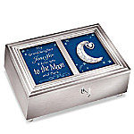 Buy Granddaughter, To The Moon And Back Personalized Heirloom Music Box With Poem Card
