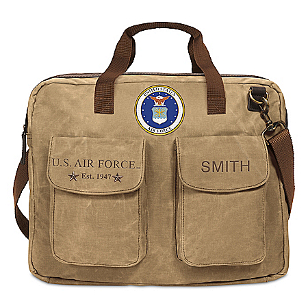 U.S. Air Force Personalized Messenger Tote Bag