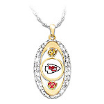 Buy For The Love Of The Game Kansas City Chiefs Pendant Necklace