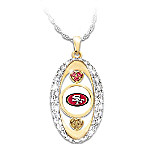 Buy For The Love Of The Game San Francisco 49ers Pendant Necklace