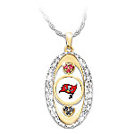 Buy For The Love Of The Game Tampa Bay Buccaneers Pendant Necklace