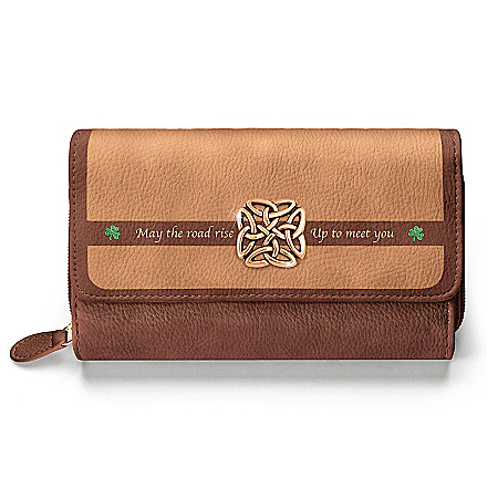 Irish Blessing Trifold Wallet
