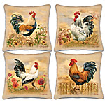 Buy Country Charm Dona Gelsinger Rooster Pillow Set