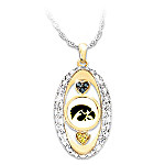 Buy For The Love Of The Game Iowa Hawkeyes Pendant Necklace