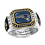 Buy New England Patriots Pride Officially Licensed NFL Personalized Commemorative Ring