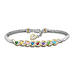 Buy Family Is Forever Personalized Birthstone Bracelet