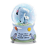 Buy Disney Some Days Look Better Upside Down Eeyore Musical Glitter Globe