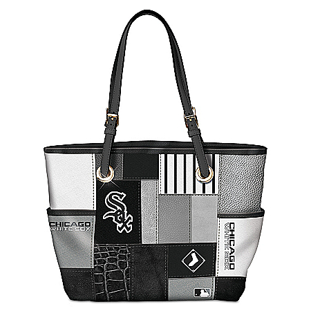 Chicago White Sox MLB Women’s Patchwork Tote Bag