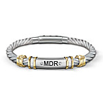 Buy Strength For My Son Personalized Stainless Steel Men's Bracelet