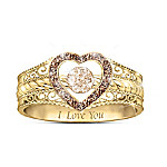 Buy Love Bubbles Over Champagne Diamond Ring