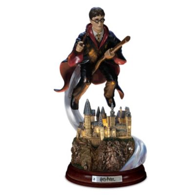 HARRY POTTER Harry's Magical Flight Illuminated Sculpture