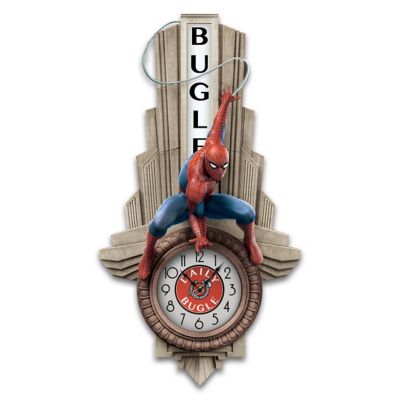 Buy MARVEL SPIDER-MAN Daily Bugle Illuminated Wall Clock