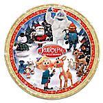 Buy Rudolph The Red-Nosed Reindeer Heirloom Porcelain Collector Plate