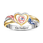 Buy New York Yankees MLB Women's Pride Ring