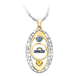 Buy For The Love Of The Game Los Angeles Chargers 18K Gold-Plated Pendant Necklace