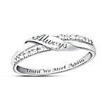 Buy Until We Meet Again Sterling Silver And Diamond Women's Ring