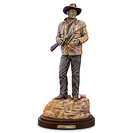 Standing Tall: John Wayne Cold-Cast Bronze Sculpture