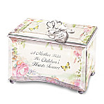 Buy A Mother's Love Personalized Beveled Glass Floral Music Box