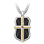 Buy Bless My Son Menâ€™s Religious Stainless Steel Dog Tag Pendant Necklace