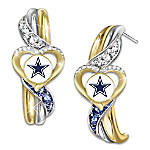 Buy Dallas Cowboys Pride Women's Pierced Earrings