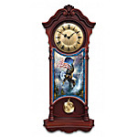 Buy American Spirit Illuminated Stained-Glass Patriotic Wall Clock