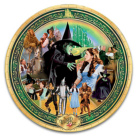 THE WIZARD OF OZ Masterpiece Heirloom Porcelain Collector Plate