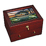 Buy Freshwater Legend Fishing Tribute Custom-Crafted Wooden Keepsake Box