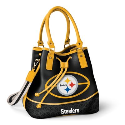 Buy Pittsburgh Steelers Women's NFL Bucket-Style Handbag