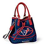 Buy Houston Texans Women's NFL Bucket-Style Handbag