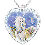 Buy Believe In Your Dreams Personalized Granddaughter Faceted Crystal Unicorn Pendant Necklace