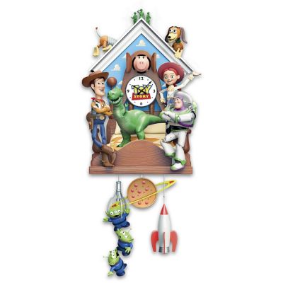 bradford exchange toy story clock