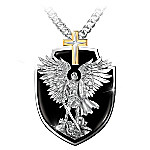 Buy Strength Of St. Michael Stainless Steel Grandson Pendant Necklace