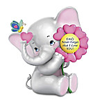Buy Granddaughter, Never Forget That I Love You Personalized Elephant Figurine