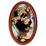 Buy GONE WITH THE WIND Framed Oval Collector Plate