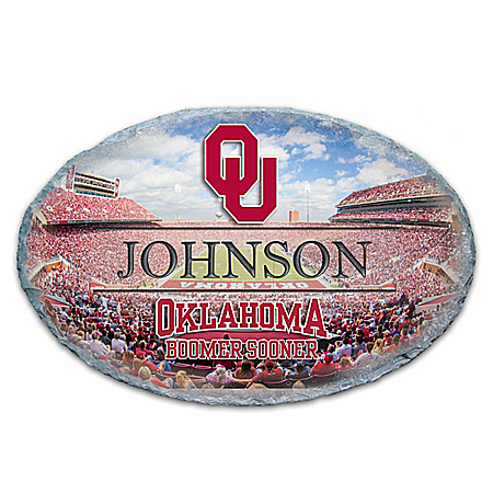 University Of Oklahoma Personalized Outdoor Welcome Sign